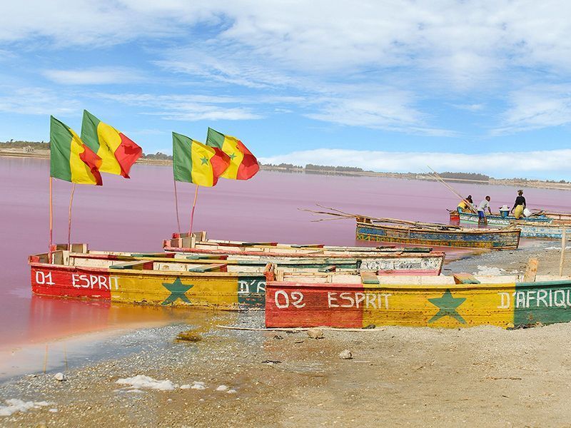 Visiter le Lac Rose au Sénégal